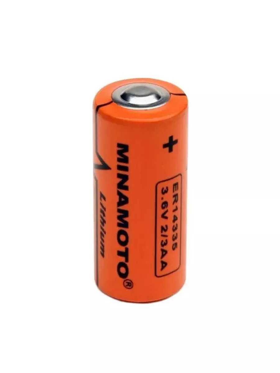 Электрохимический источник питания Minamoto ER 14335 (CNA 2/3AA 1.65Ah 3.6V) фотография 3