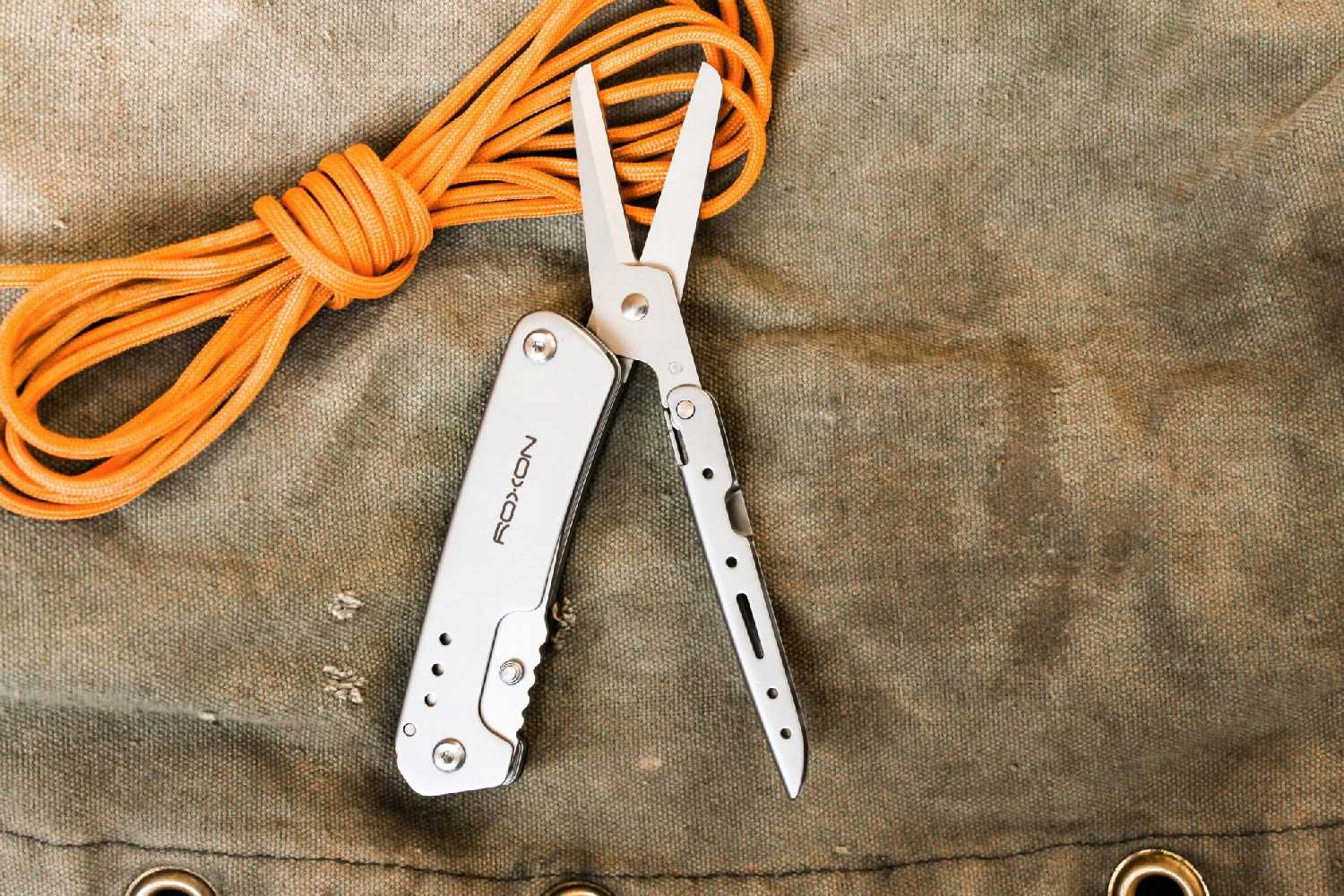Нож многофункциональный Roxon KS KNIFE-SCISSORS рукоять G10 S501U фотография 6