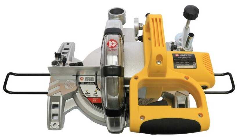 Торцовочная сетевая пила КАЛИБР ПТЭ-1400/210М фотография 3