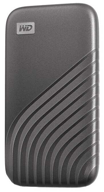 Твердотельный накопитель Western Digital My Passport 500Gb Gray WDBAGF5000AGY-WESN фотография 1