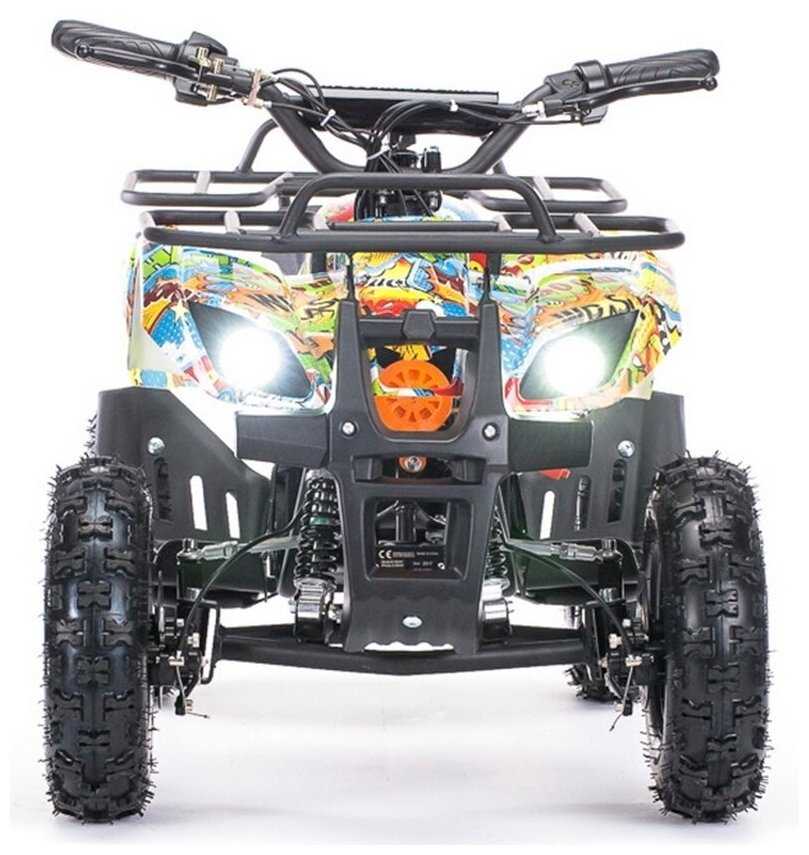 MOTAX Квадроцикл ATV Mini Grizlik Х-16 Big Wheel с механическим стартером фотография 9