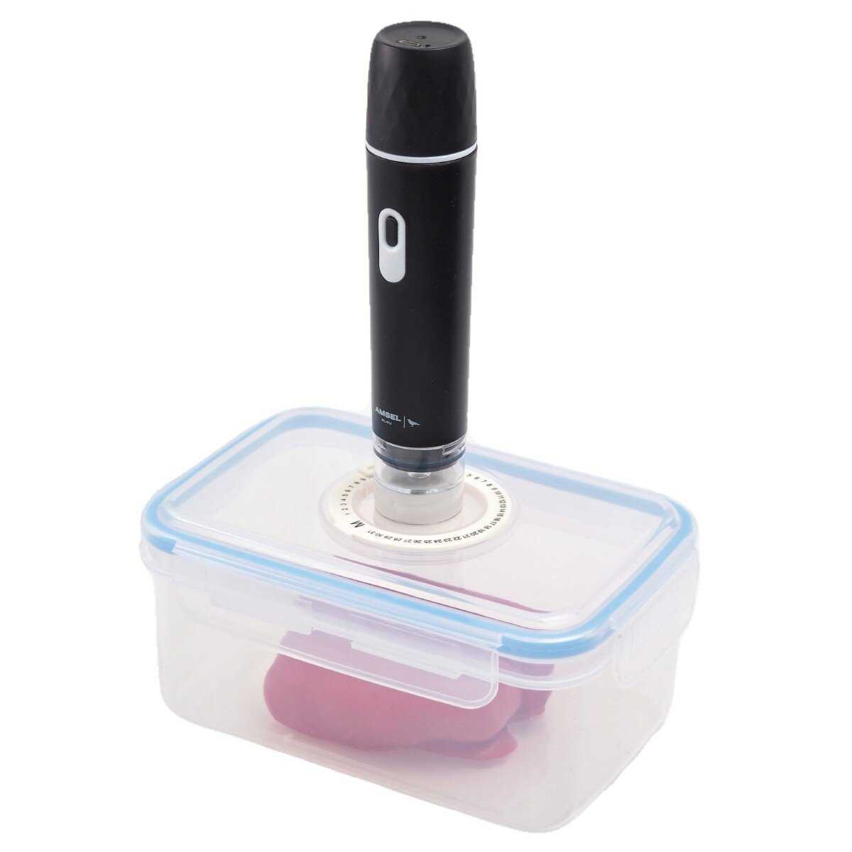 Вакууматор для продуктов Amsel Blau с пакетами фотография 12