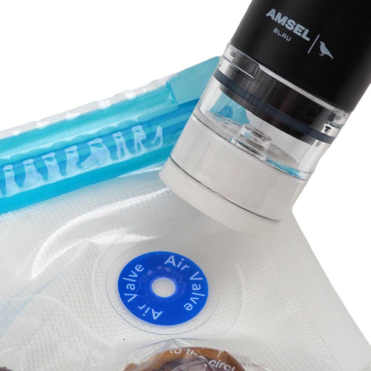 Вакууматор для продуктов Amsel Blau с пакетами фотография 13