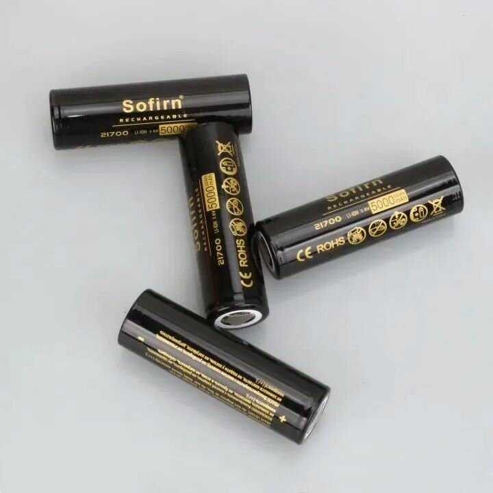 Аккумулятор Sofirn 21700 (5000 mAh 3.7V) фотография 3