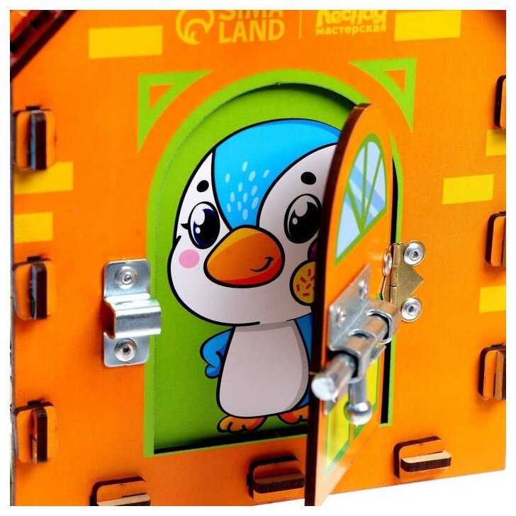 Бизиборд Лесная мастерская Домик 7334344 фотография 4