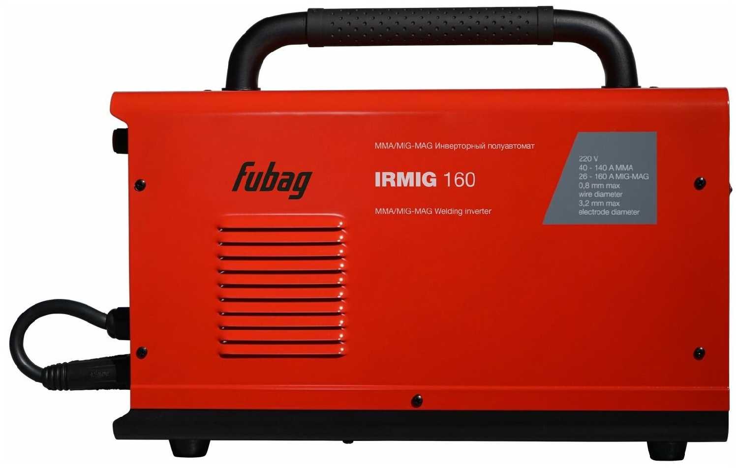 Сварочный аппарат Fubag IRMIG 160 фотография 3