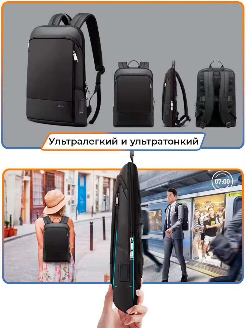 Рюкзак Bopai Business (61-17611) фотография 18