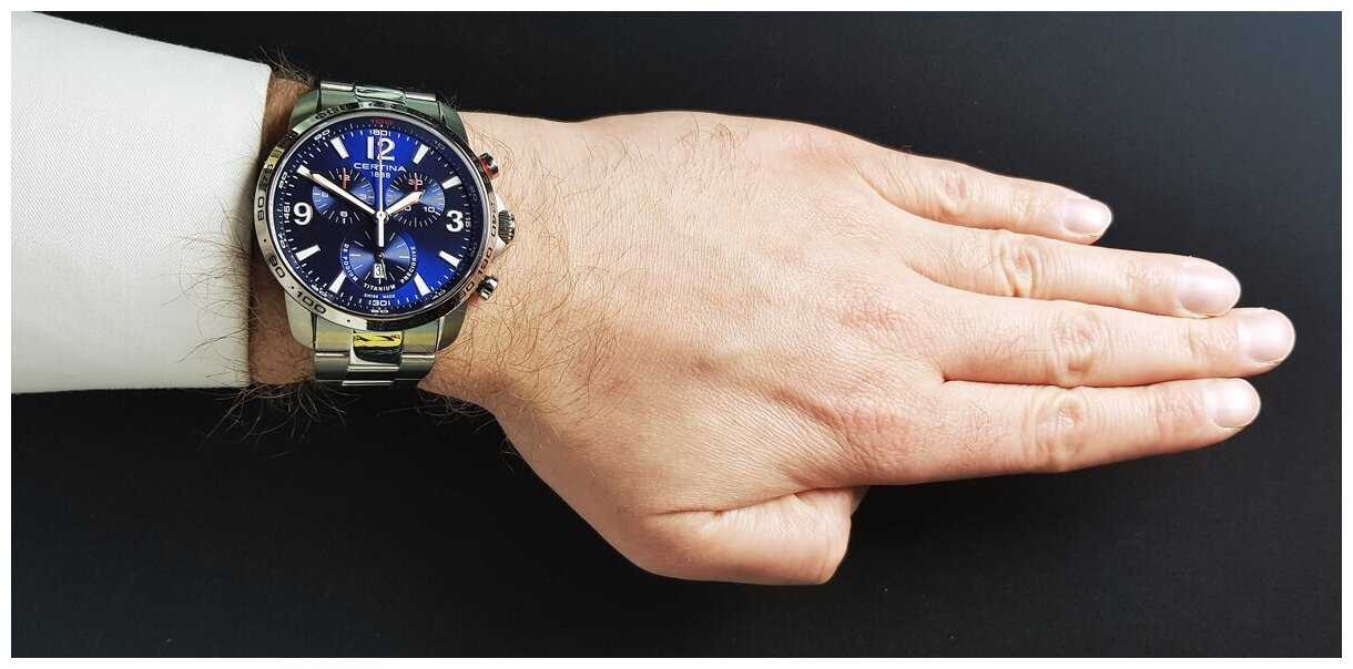 Наручные часы Certina DS Podium Chronograph 1/100 sec C001.647.44.047.00 фотография 4