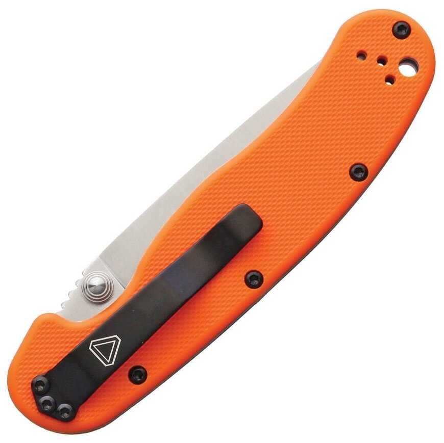 Нож складной Ontario Rat II Folder, Orange Handle фотография 1