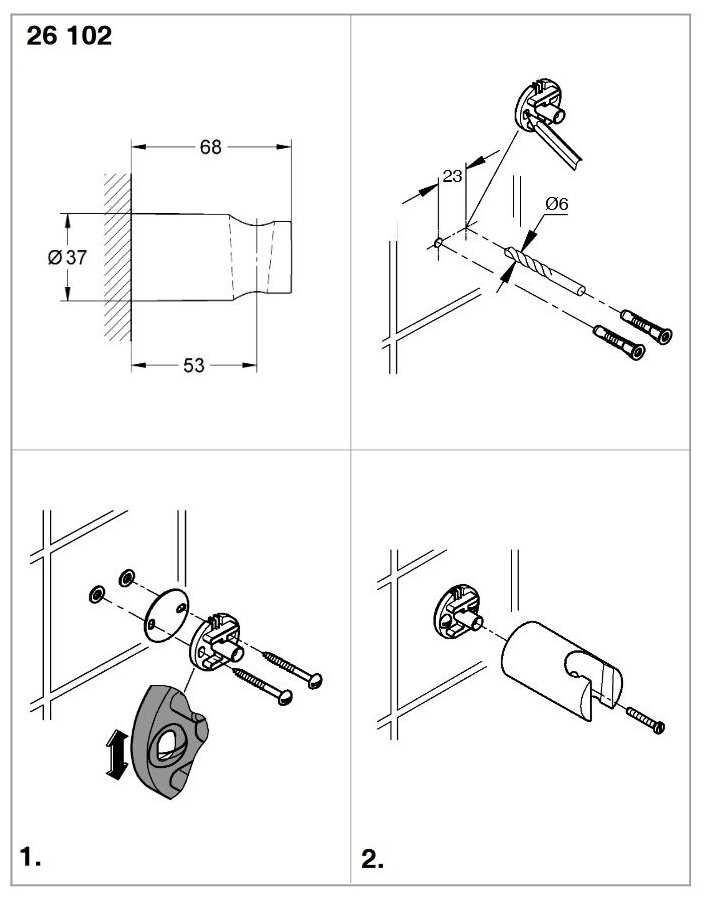 Душевой гарнитур Grohe Vitalio Comfort 100 (26176000) фотография 2