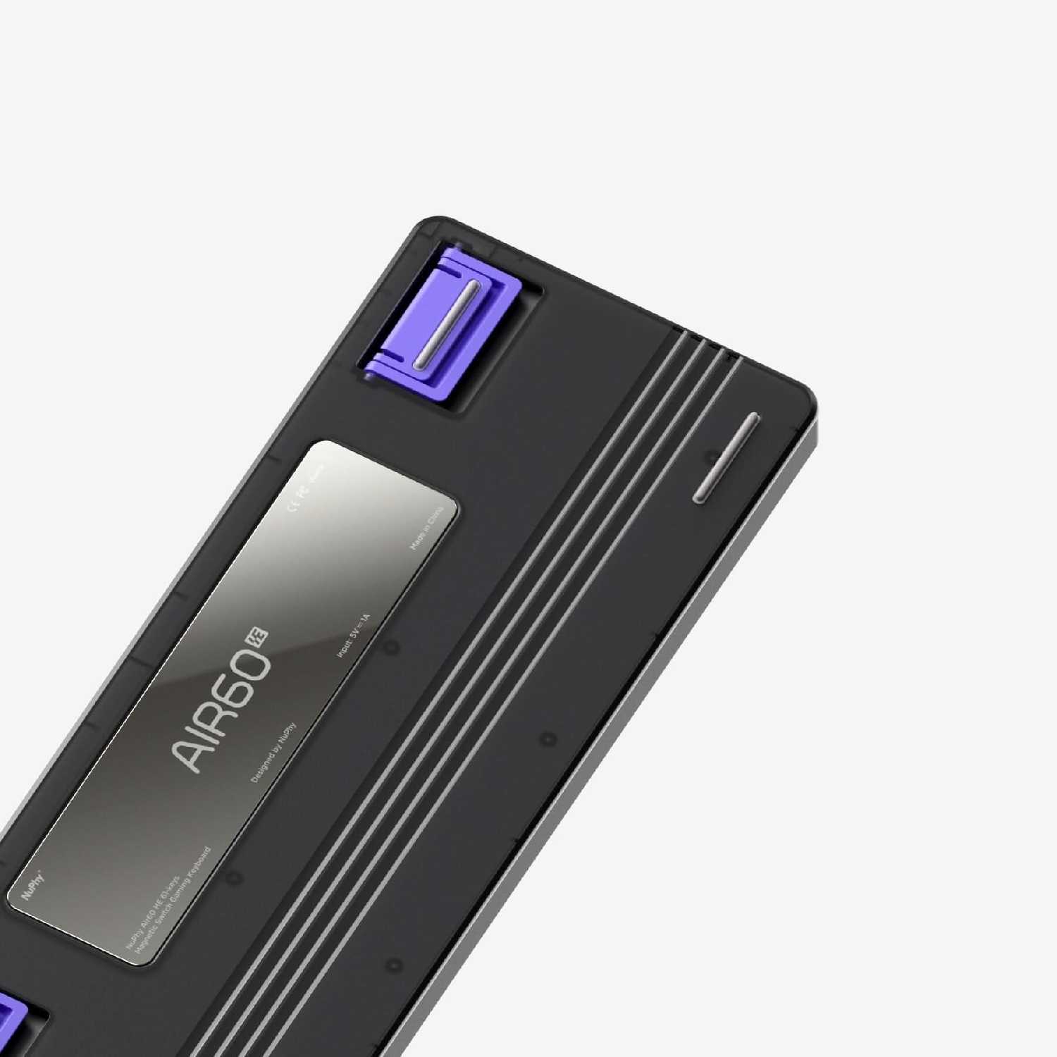 Ультратонкая игровая клавиатура NuPhy Air60 HE [Low-Profile Magnetic Jade Switch] фотография 2