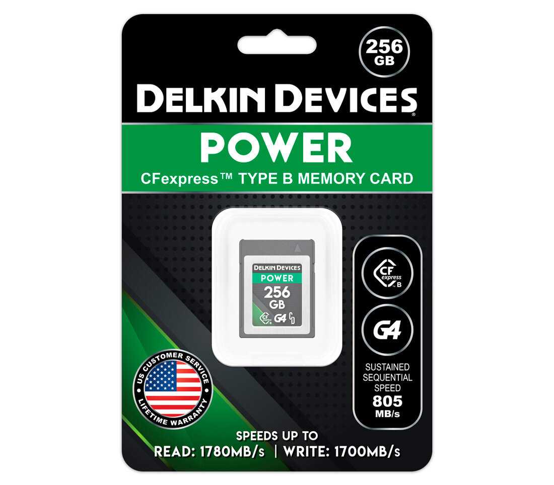 Карта памяти Delkin Devices Power CFexpress Type B 512GB фотография 6