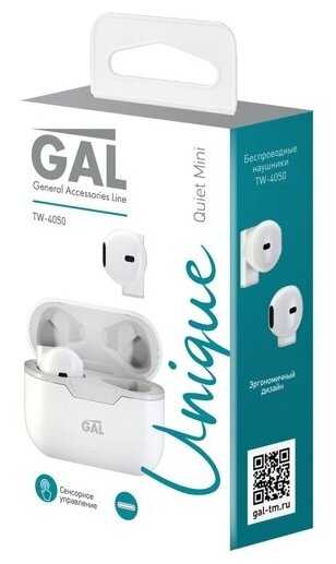 Bluetooth наушники GAL TW-4050 (V5) фотография 1