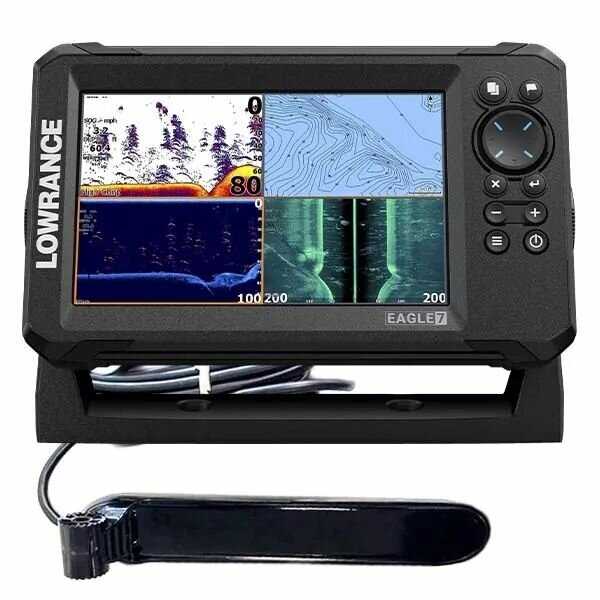 Lowrance Eagle 7 с датчиком TripleShot HD+ карта C-Map (Y-050) фотография 4