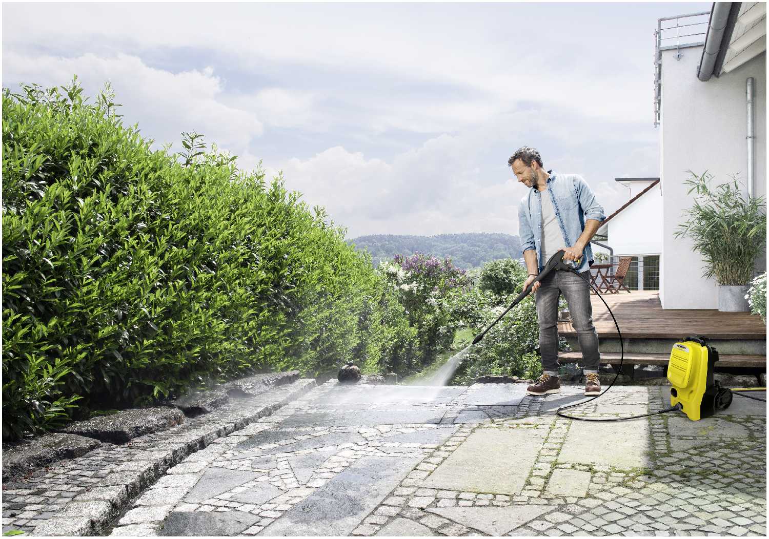 Мойка высокого давления Karcher K 4 Compact (1.679-400.0) фотография 4