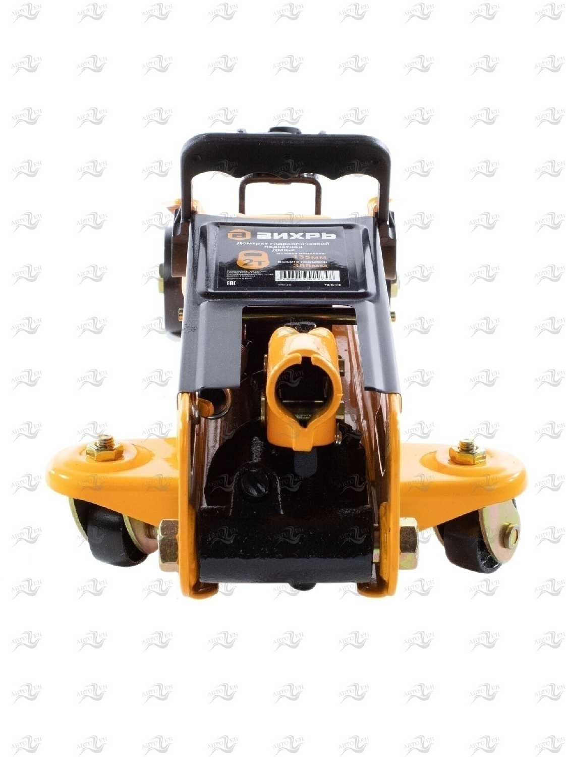 Домкрат подкатной ВИХРЬ Домкрат подкатной гидравлический для мототехники (ДМК-2) фотография 5