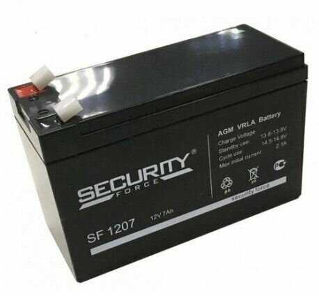 Аккумуляторная батарея Security Force SF 1207 фотография 14