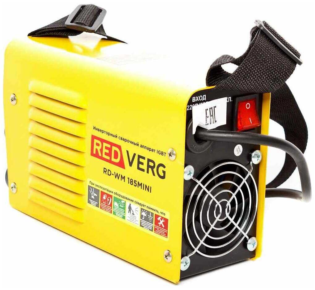 Сварочный аппарат RedVerg RD-WM 185MINI фотография 4