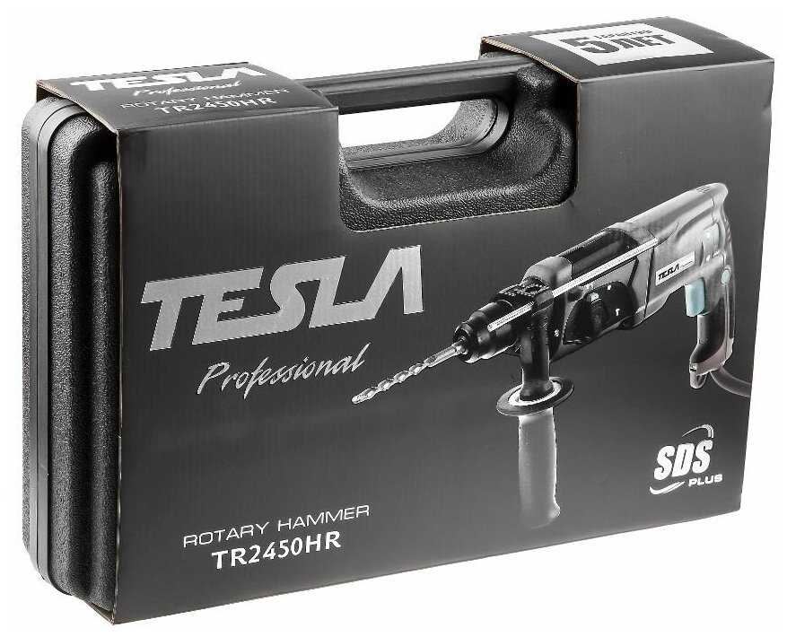 Перфоратор Tesla TR2450HR, без аккумулятора, 800 Вт фотография 4