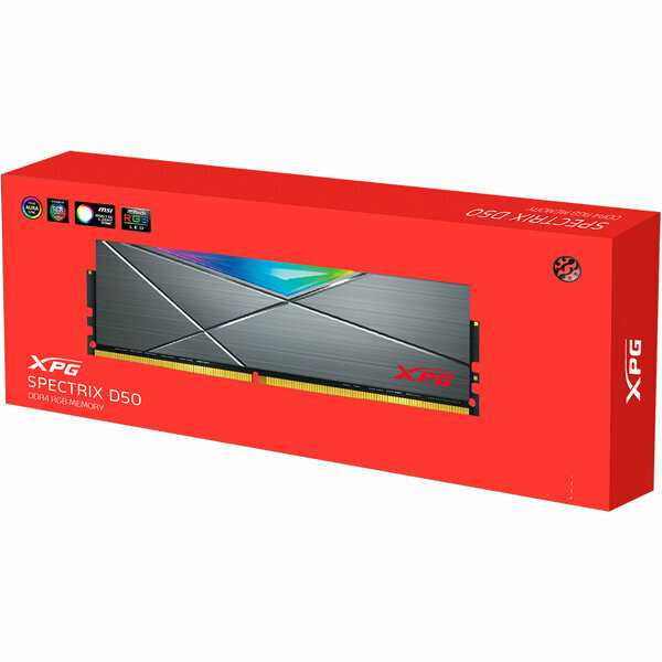 Оперативная память XPG Spectrix D50 32 ГБ DDR4 DIMM CL16 (AX4U320032G16A-ST50) фотография 11