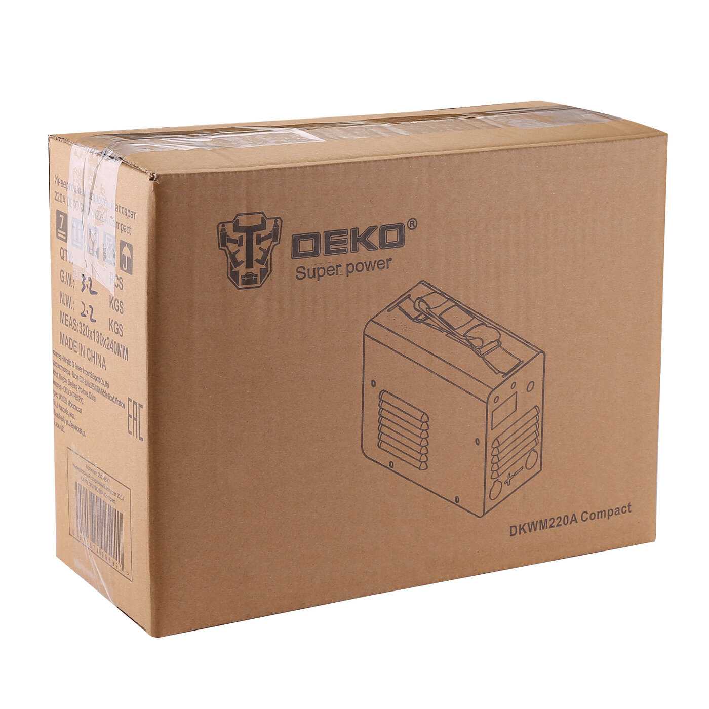 Сварочный аппарат DEKO Compact (DKWM220A) фотография 13