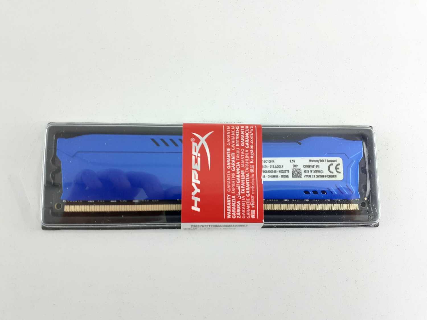Оперативная память HyperX Fury 4 ГБ DDR3 DIMM CL10 (HX316C10F/4) фотография 4