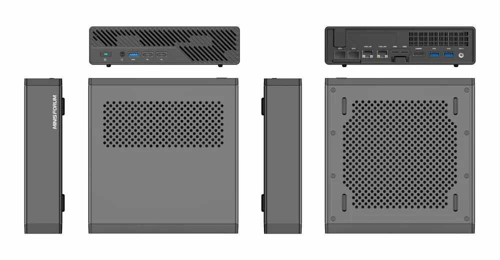Мини-ПК Minisforum MS-01-S1390 (Intel Core i9-13900H, Barebone) фотография 7