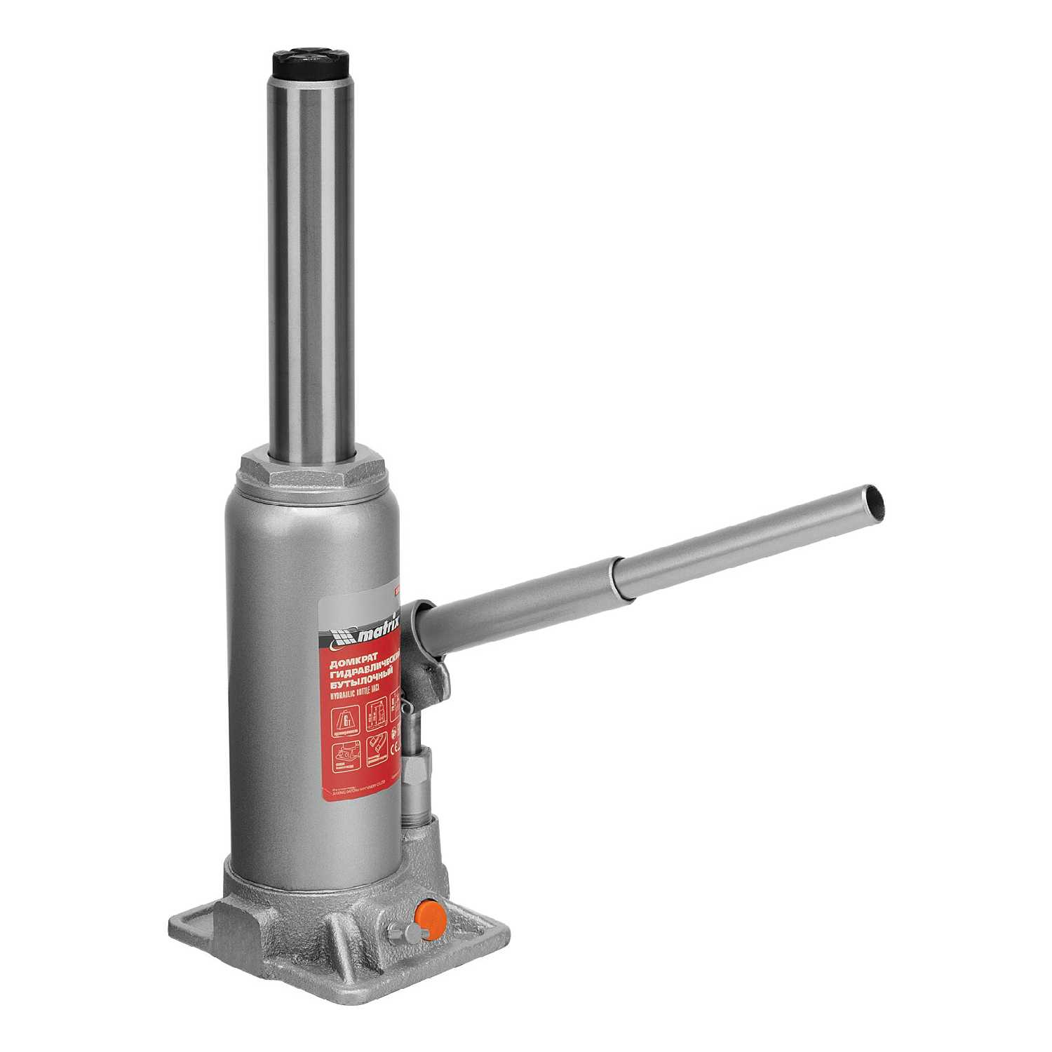 Домкрат бутылочный гидравлический Matrix Домкрат бутылочный гидравлический для мототехники (50765) фотография 13