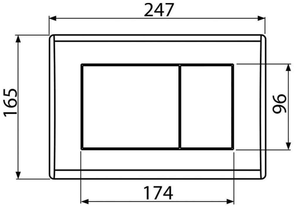 Кнопка смыва Alcadrain M271 фотография 1