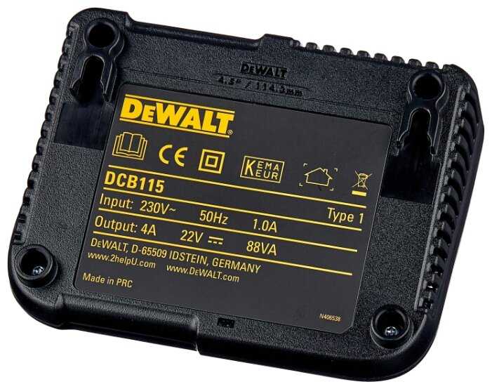 Зарядное устройство DeWALT DCB115-QW 10.8 В фотография 1