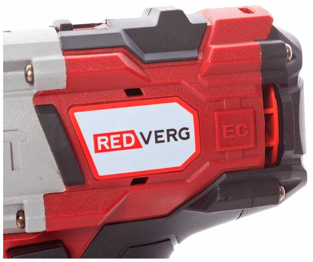 Дрель-шуруповерт аккумуляторная ударная бесщеточная RedVerg RD-IS18BLCM/U 120 Нм (без АКБ, без З/У) фотография 13