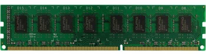 Оперативная память Qumo 4 ГБ DDR3 DIMM CL9 (QUM3U-4G1333C9) фотография 2