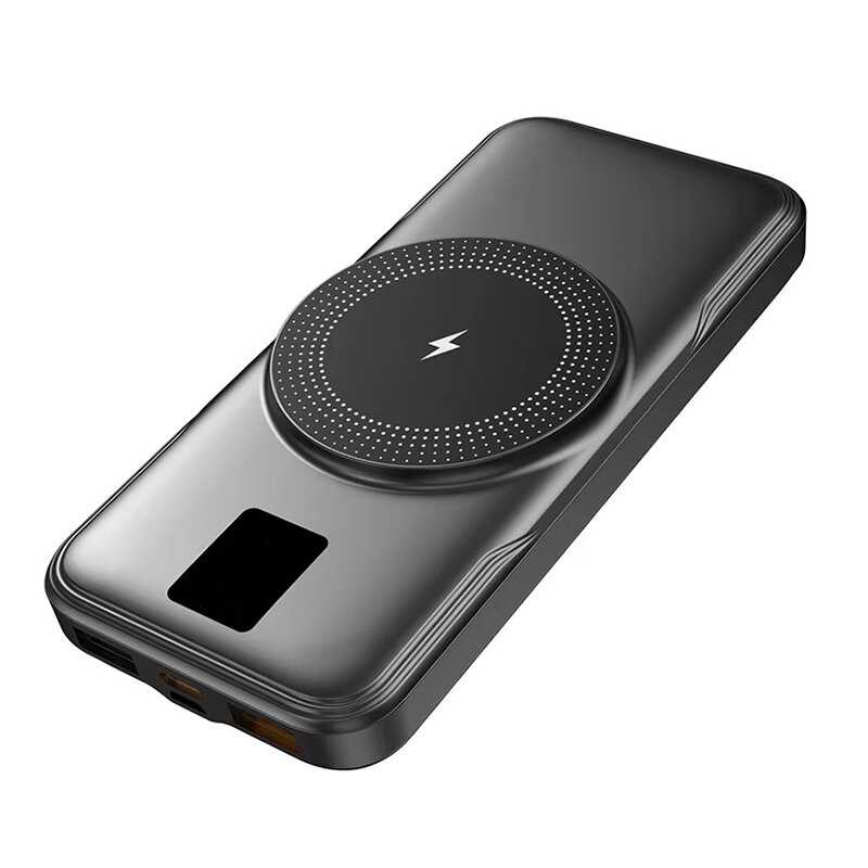 Цифровой дисплей Powerbank мощностью 15 Вт (10000 мАч) фотография 14