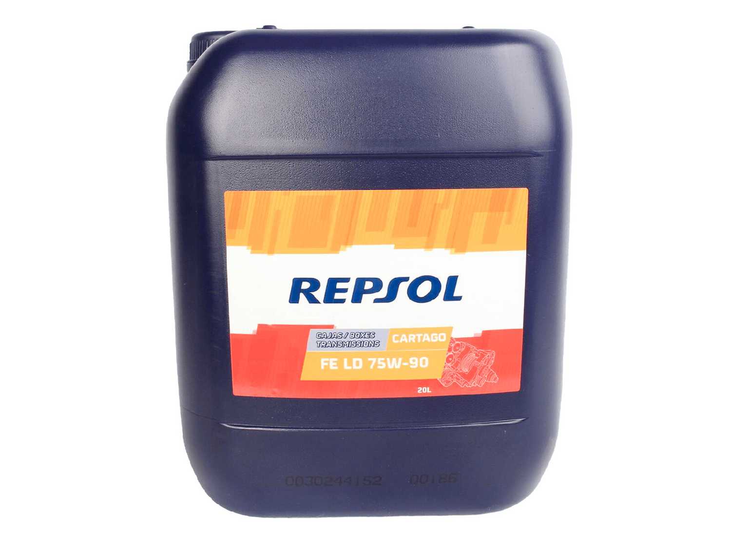 Трансмиссионное масло Repsol Cartago FE LD 75W-90 фотография 6