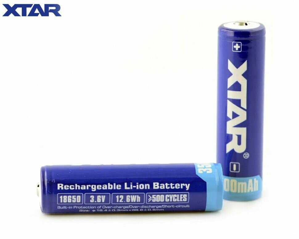 Аккумулятор Li-ion 18650 (3500 mAh) фотография 2