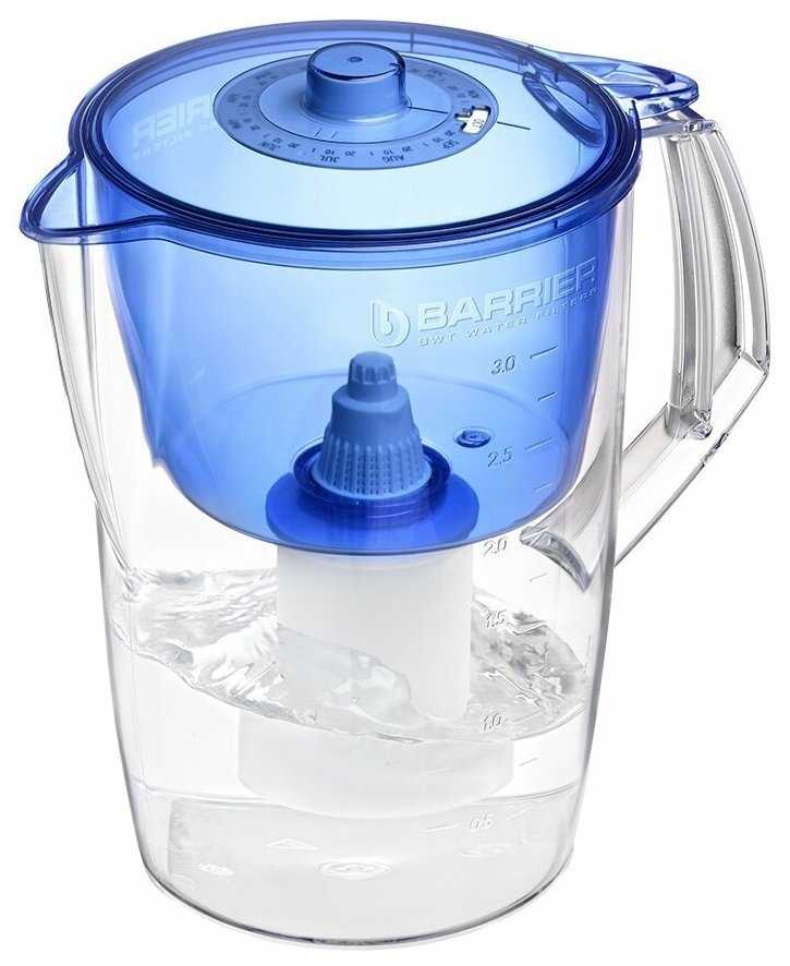 Фильтр кувшин барьер Норма 3.6 л индиго фотография 1