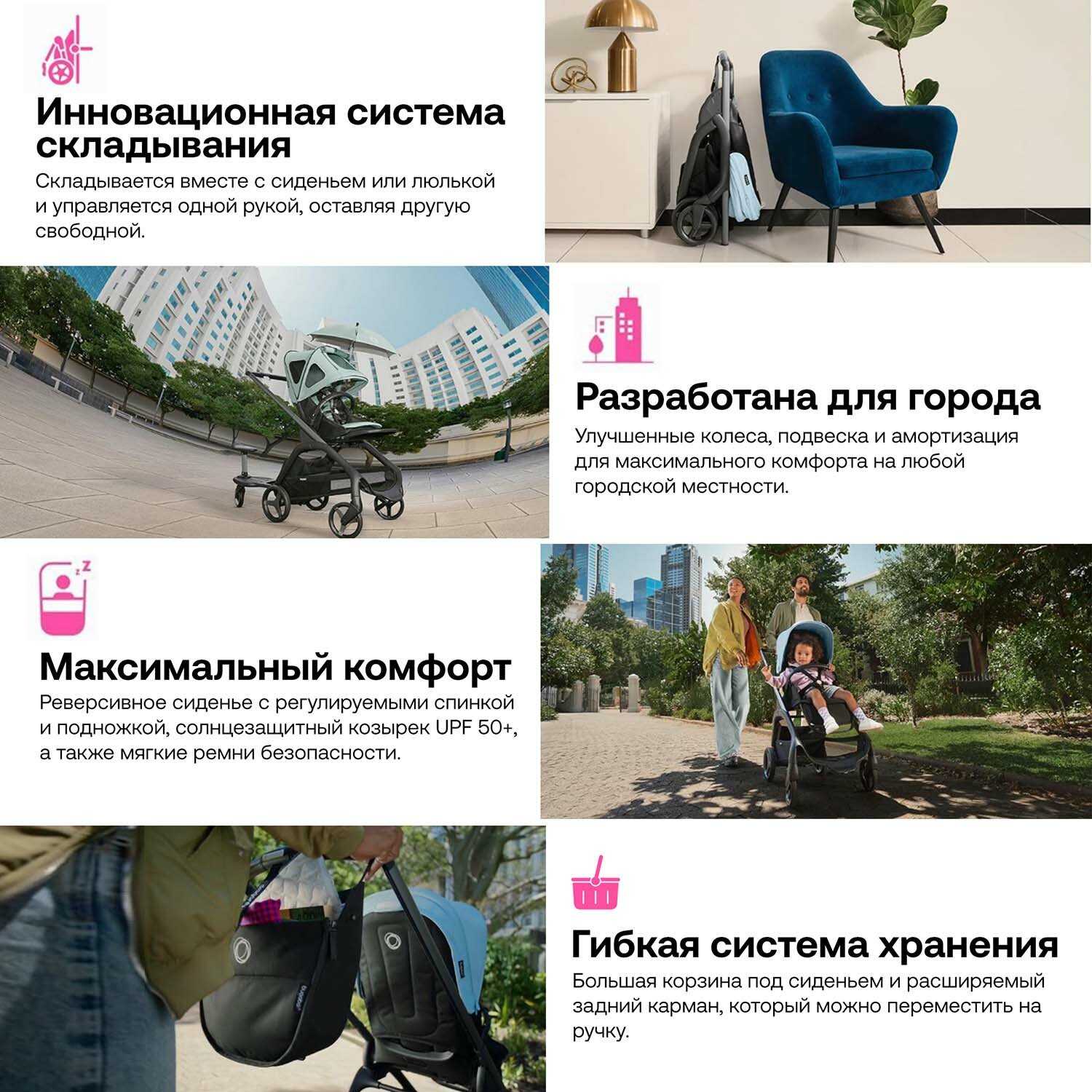 Коляска Bugaboo Dragonfly (Black) фотография 1
