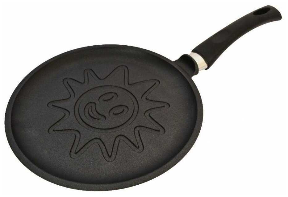 Сковорода блинная НЕВА МЕТАЛЛ ПОСУДА Солнце фотография 1