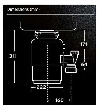 Измельчитель Пищевых Отходов In Sink Erator Evolution 150 фотография 2