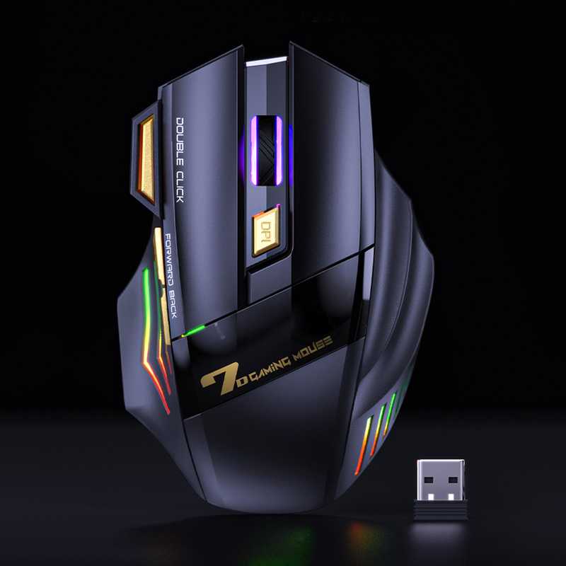 Беспроводная игровая мышь для компьютера фотография 3