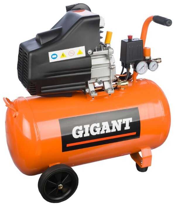 Компрессор масляный GIGANT LAS 50/1800, 50 л, 2 кВт