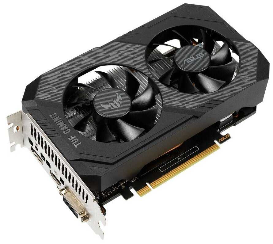 Видеокарта ASUS TUF Gaming GeForce GTX 1650 OC 4 GB (TUF-GTX1650-O4GD6-P-GAMING) фотография 1