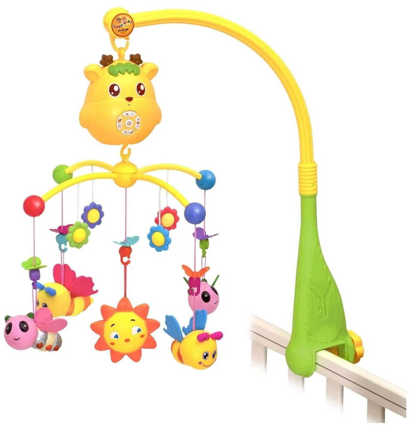 Электронный мобиль Funkids Первые друзья с проектором и ночником фотография 13