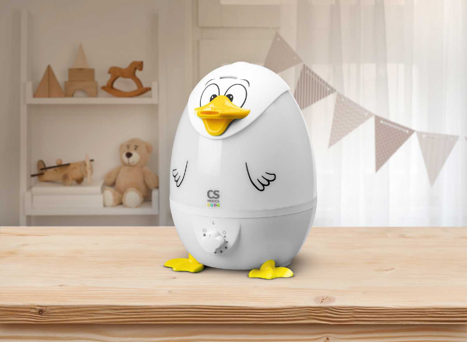 Увлажнитель воздуха CS Medica KIDS CS-18h DuckieDuck фотография 9