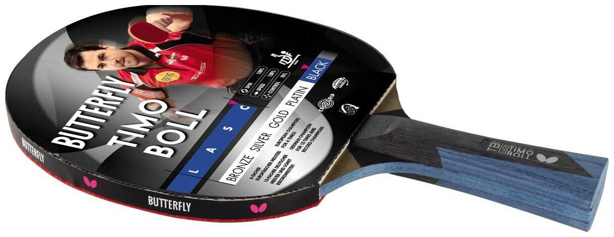 Ракетка Butterfly Timo Boll Black фотография 4