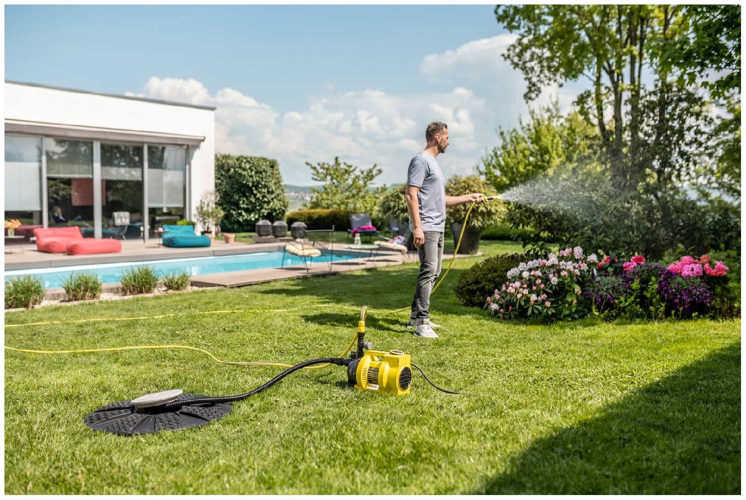 Поверхностный насос KARCHER BP 5.000 Garden (1.645-710.0) фотография 2