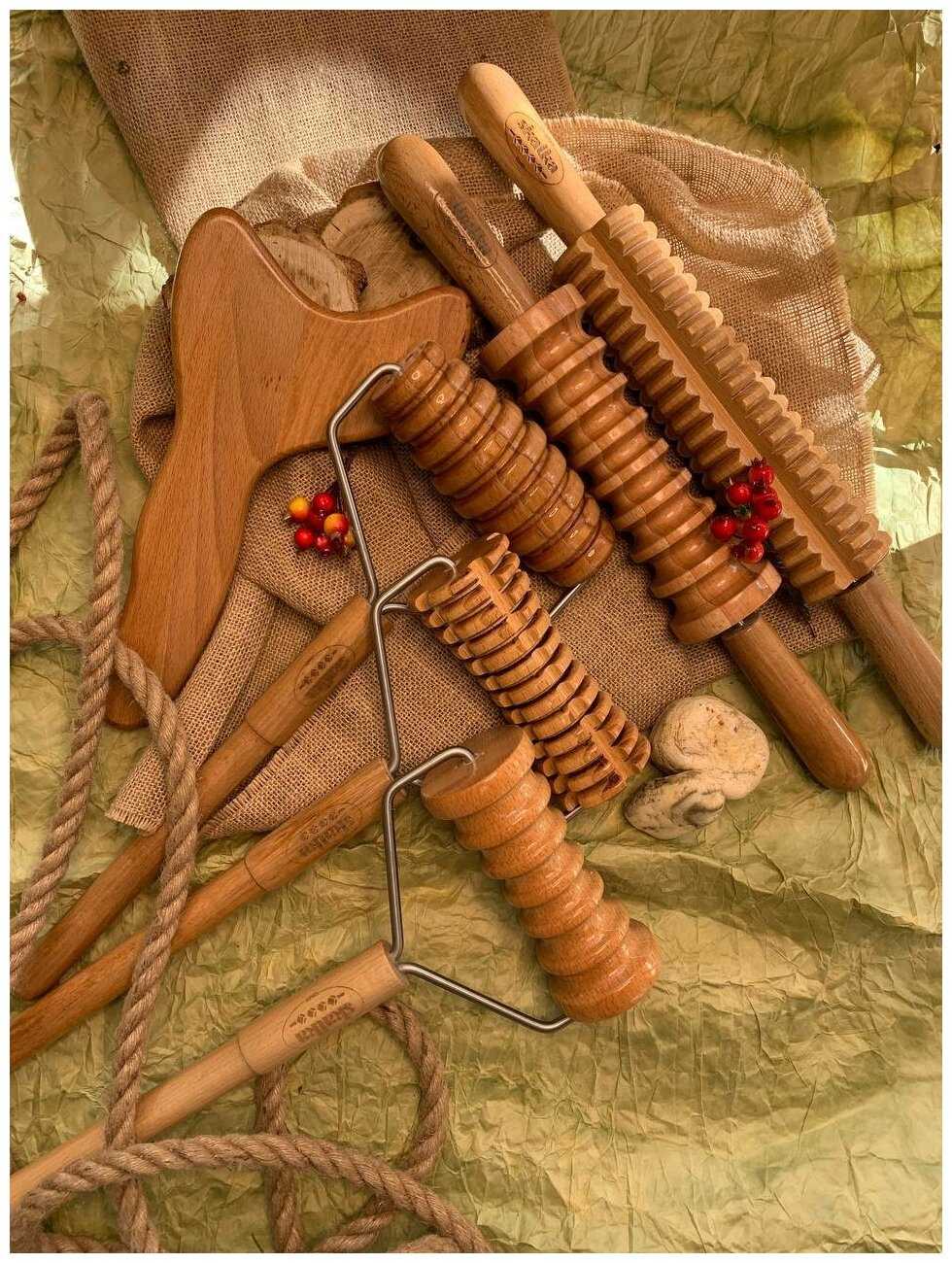 Skalka Деревянный массажер инструмент для массажа №33