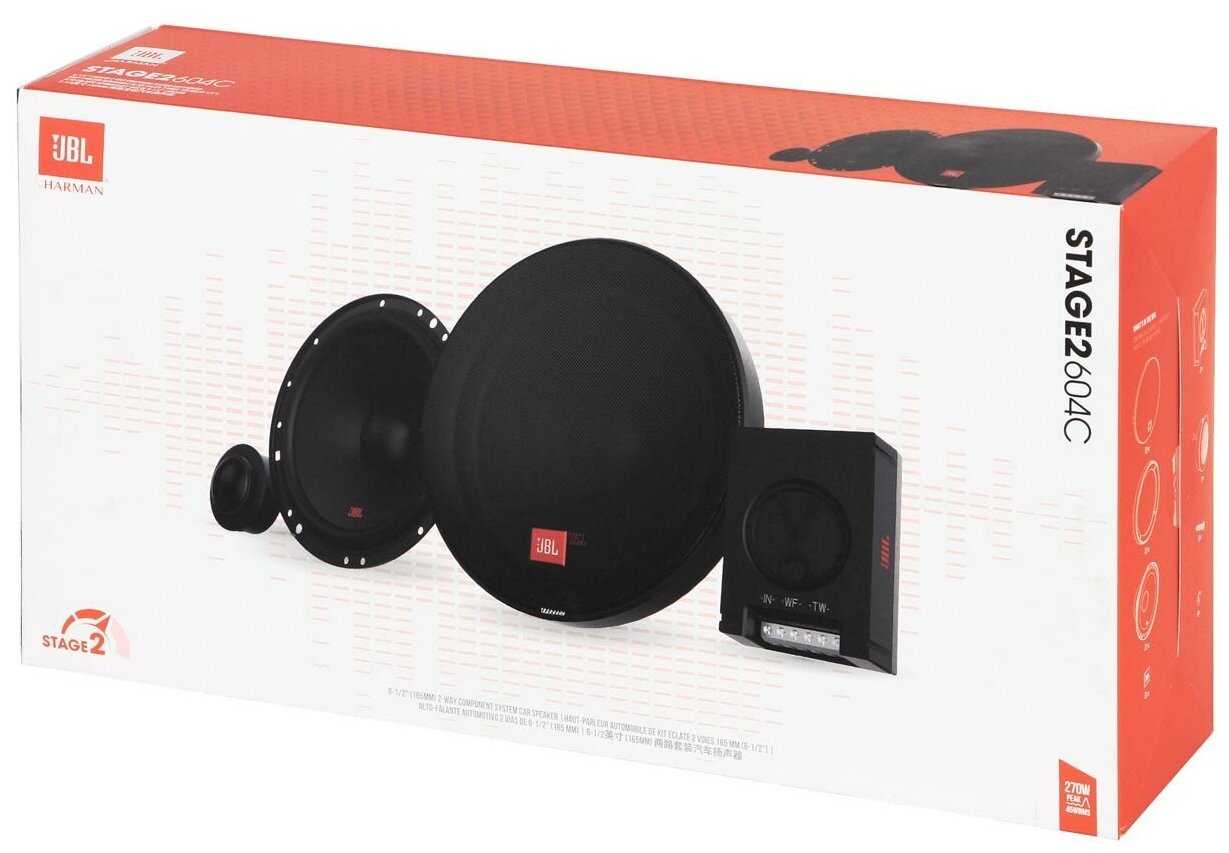 JBL Автомобильные колонки (16-17 см) JBL Stage 2604C фотография 7
