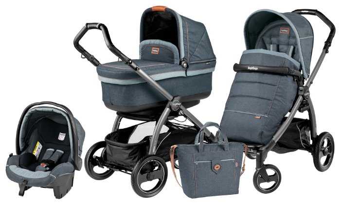 Универсальная коляска Peg-Perego Book Plus S Pop Up Modular System (3 в 1) фотография 12