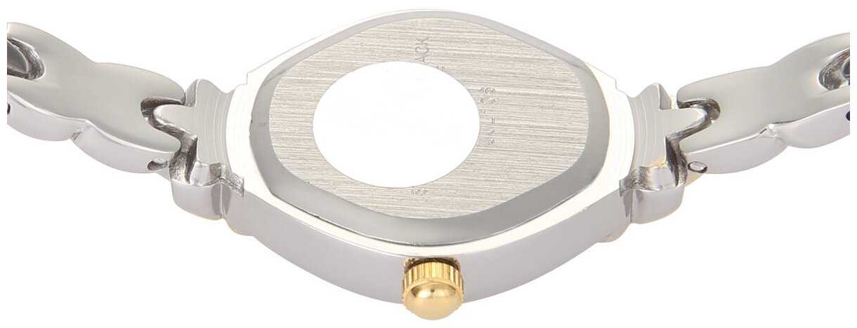 Наручные часы на браслете Omax JJL106 GS 02 комбинированный цвет золото с серебром темный циферблат фотография 2